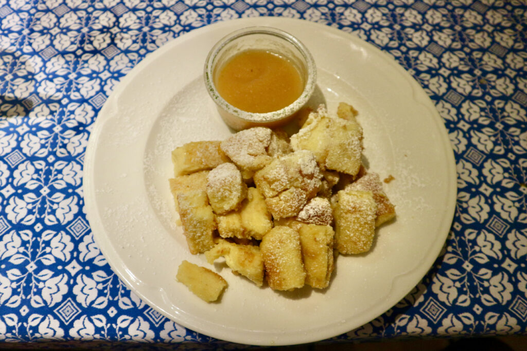 Kaiserschmarm pancakes